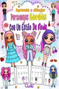 Aprende a dibujar personajes adorables con un estilo de moda.