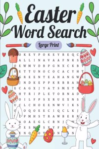 Large Print Easter Word Search