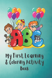 My First Learning & Coloring Activity Book