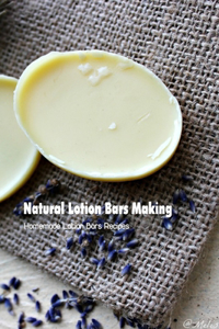 Natural Lotion Bars Making