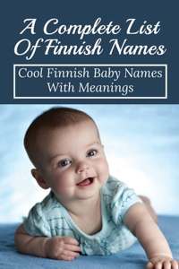 A Complete List Of Finnish Names