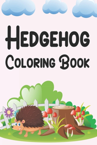 Hedgehog Coloring Book