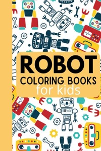 Robot Coloring Book for kids