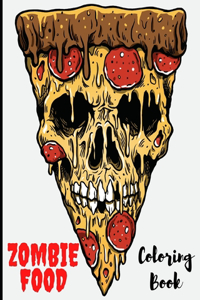 Zombie Food Coloring Book