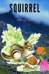Squirrel Coloring Book