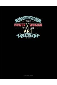 Never Underestimate The Power Of A Woman With An Art Degree