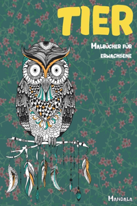 Malbücher für Erwachsene - Mandala - Tier