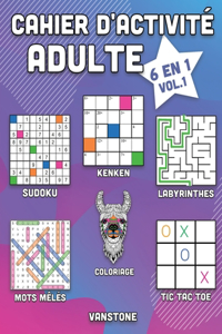 Cahier d'activité adulte
