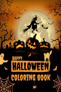 Happy Halloween Coloring Book