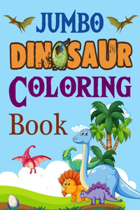 Jumbo Dinosaur Coloring Book