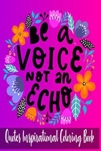 Quotes Inspirational Coloring Book