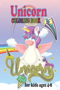 Unicorn Colouring Book