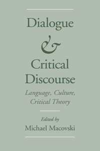Dialogue and Critical Discourse