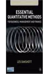 Essential Quantitative Methods for Businessm Management and Finance