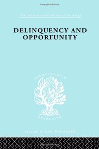 Delinquency and Opportunity