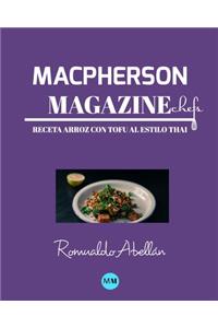 Macpherson Magazine Chef's - Receta Arroz con tofu al estilo thai