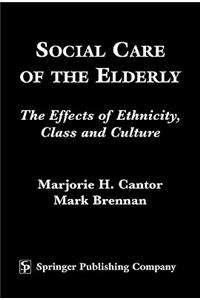 Social Care of the Elderly