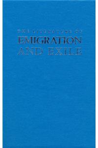 The Literature of Emigration and Exile