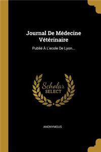 Journal De Médecine Vétérinaire