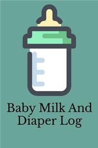 Baby Milk And Diaper Log