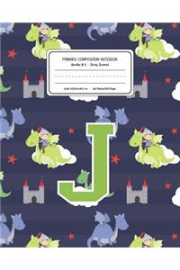 Primary Composition Notebook Grades K-2 Story Journal J