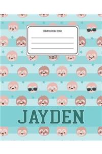 Composition Book Jayden