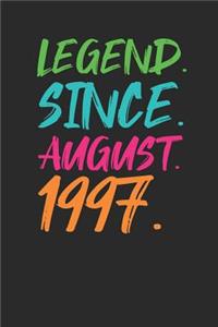 Legend Since August 1997