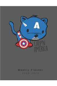Catp'n America Weekly Planner 2019-2020