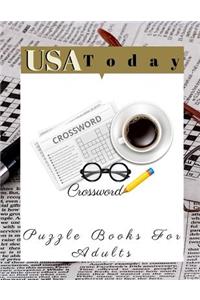USA Today Crossword Puzzle Books For Adults