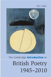 Cambridge Introduction to British Poetry, 1945-2010