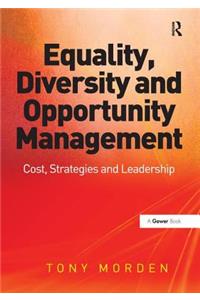 Equality, Diversity and Opportunity Management