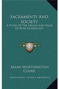 Sacraments and Society