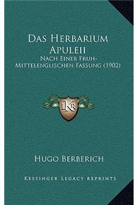Das Herbarium Apuleii