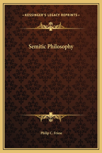 Semitic Philosophy