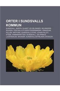 Orter I Sundsvalls Kommun