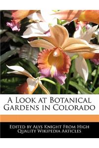 A Look at Botanical Gardens in Colorado