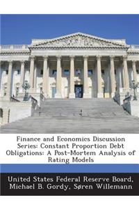 Finance and Economics Discussion Series