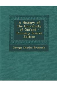 History of the University of Oxford