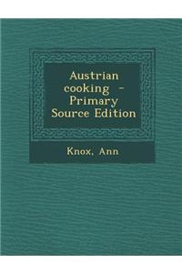 Austrian Cooking