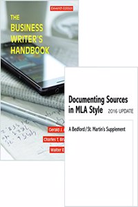 Business Writer's Handbook 11E & Documenting Sources in MLA Style: 2016 Update