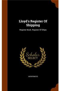 Lloyd's Register of Shipping