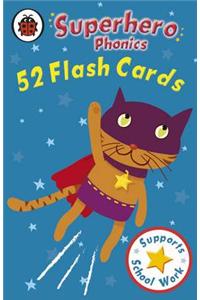Superhero Phonics Flash Cards