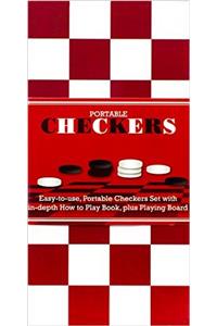 Portable Checkers Set (Board Game Boxset)