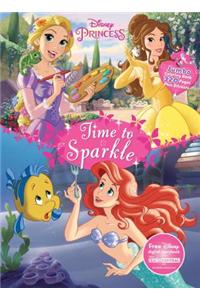 Disney Princess Time to Sparkle: Jumbo Coloring Book Plus Stickers