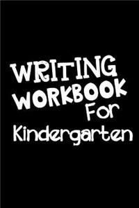 Writing Workbook For Kindergarten