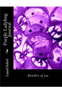 Purple Ladybug Journal