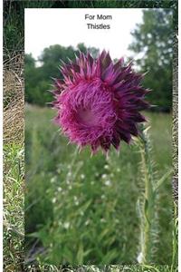 For Mom Thistles