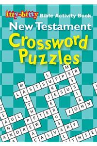 New Testament Crossword Puzzles: Ittybitty Bible Activity Book (6pk)