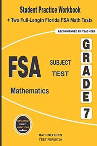 FSA Subject Test Mathematics Grade 7