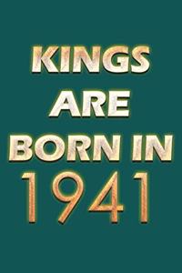 Kings Are Born In 1941 Notebook